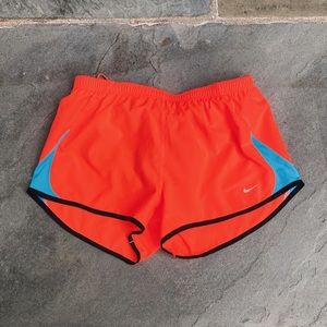 Nike Coral/Salmon Running Shorts
